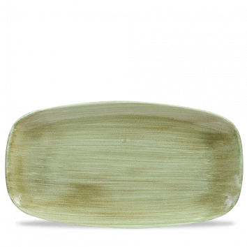 Stonecast Burnished Green Chef's Oblong Plate