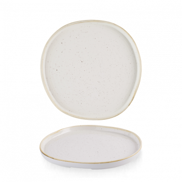 Stonecast Barley White Organic Walled Plate