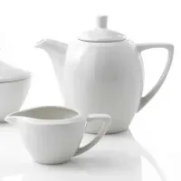 Churchill White Sandringham Teapot