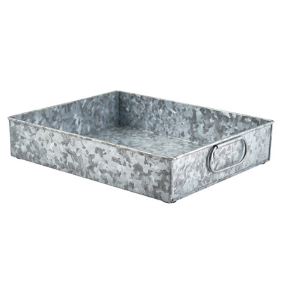 Galvanised Steel Display Tray | Metal Drawer | Display Platter | Metal ...