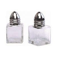 Mini Glass Salt & Pepper Shaker Condiment