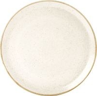 Oatmeal Porcelite Seasons Pizza Plate