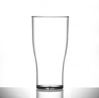 Reusable Plastic Tulip Beer Glass