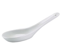 Porcelain Chinese Spoon