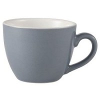 Grey Porcelain Bowl Shaped Espresso Cup