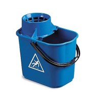 BLUE Mop Bucket with Wringer 12 Litre