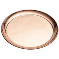 Copper Round Tray