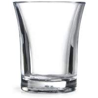 REUSABLE Plastic Shot Glass 25ml 