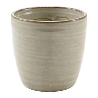 Grey Terra Porcelain Chip Cup