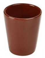 RED Rustic Conical Food-Chip Service Cup