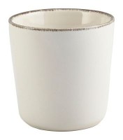 Conical Food-Chip Cup SERENO GREY Rustic Stoneware