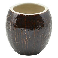 40cl Stoneware Coloured Tiki Mug