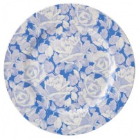 Heritage Vintage Wide Rim Plate 'Grace' Floral Design
