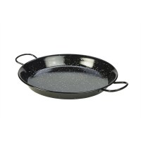 30cm Black Enamel Paella Pan