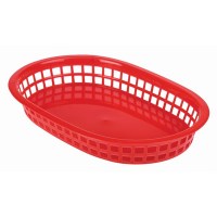 RED Fast Food Plastic Basket