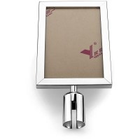 A4 Stainless Steel Barrier Post Poster Frame