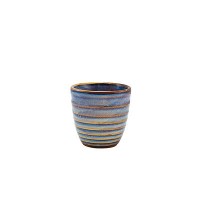 Aqua Blue Terra Porcelain Dip Pot 