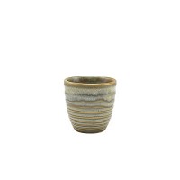 Matt Grey Terra Porcelain Dip Pot