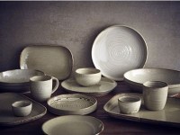 Grey Terra Porcelain Rectangular Plate