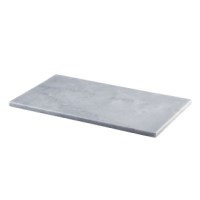 Rectangular Grey Marble Platter