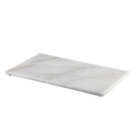 Rectangular White Marble Platter