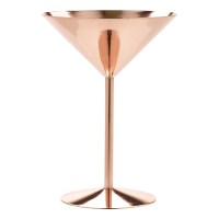 24cl Copper Martini Glass