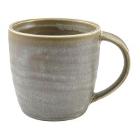 Matt Grey Terra Porcelain Mug