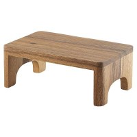 1/2 GN Acacia Wood Riser/Box