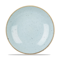 26cm Stonecast Duck Egg Blue Coupe Plate