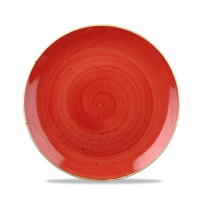 24.8cm Stonecast Berry Red Coupe Bowl