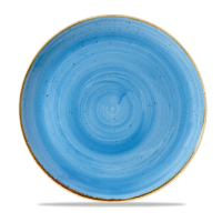 28.8cm Stonecast Cornflower Blue Coupe Plate