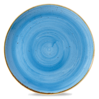 32.4cm Stonecast Cornflower Blue Coupe Plate