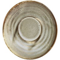 Terra Porcelain Grey Saucer