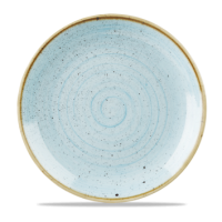 28.8cm Stonecast Duck Egg Blue Coupe Plate