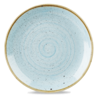 32.4cm Stonecast Duck Egg Blue Coupe Plate