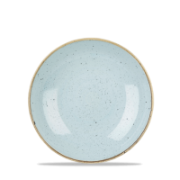 16.5cm Stonecast Duck Egg Blue Coupe Plate