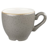 10cl Stonecast Peppercorn Grey Espresso Cup