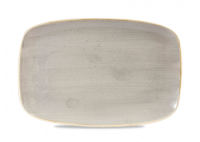 Stonecast Peppercorn Grey Chef's Oblong Plate