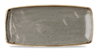 29.5cm Stonecast Peppercorn Grey Oblong Plate