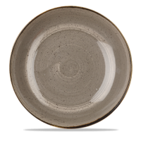31cm Stonecast Peppercorn Grey Coupe Bowl