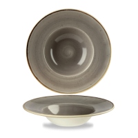 Stonecast Peppercorn Grey Wide Rimmed Bowl