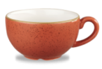 22.7cl Stonecast Spiced Orange Cappuccino Cup