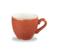 10cl Stonecast Spiced Orange Espresso Cup