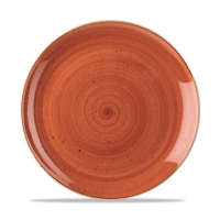 26cm Stonecast Spiced Orange Coupe Plate