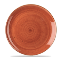 28.8cm Stonecast Spiced Orange Coupe Plate