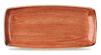 29.5cm Stonecast Spiced Orange Oblong Plate