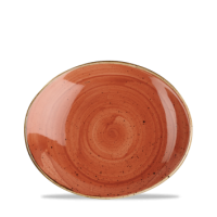 Stonecast Spiced Orange Oval Plate