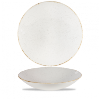 Stonecast Hints Barley White Large Buffet Coupe Bowl