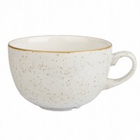 46cl Stonecast Barley White Cappuccino Cup