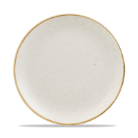 26cm Stonecast Barley White Coupe Plate